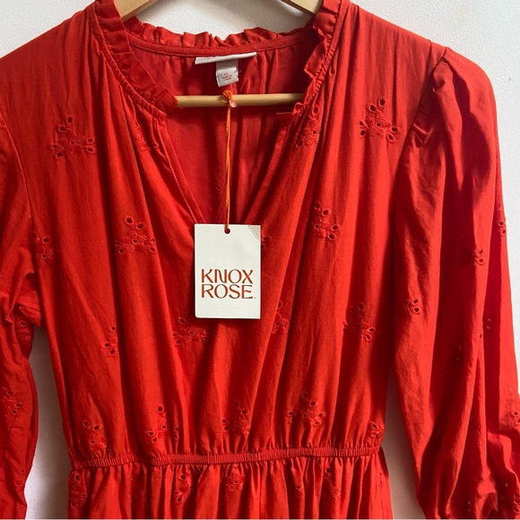 Knox Rose Dress | Warm Orange | XS | NWT - Picture 2 of 6